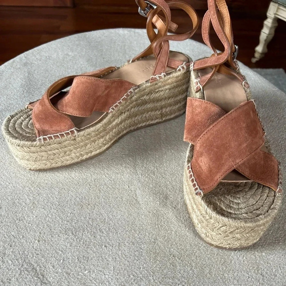Rag and Bone Hera Espadrille Platform Sandal NEW Size 39 US 9 - Picture 2 of 12
